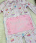 Girls Birthday Print Zippy With Embroidery