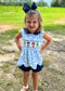 Toy Friends Girls Smocked Shorts Set