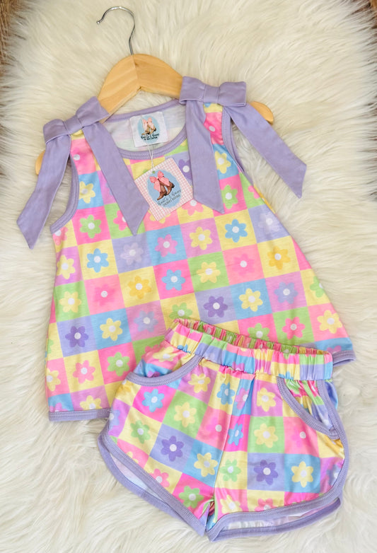 Groovy Blooms Knit Set