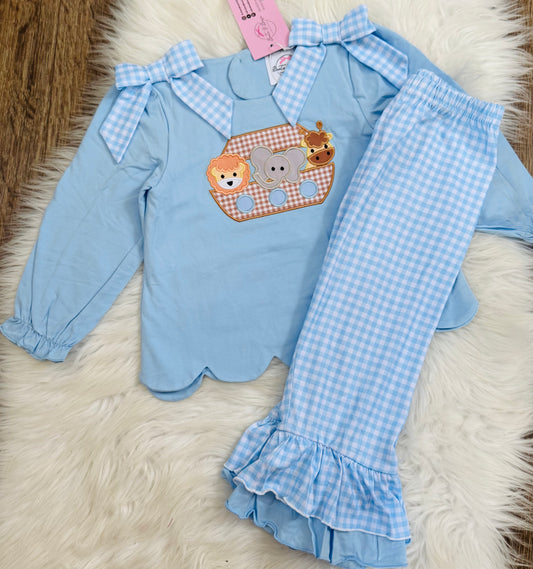 Who Built The Ark Girls Pants Set