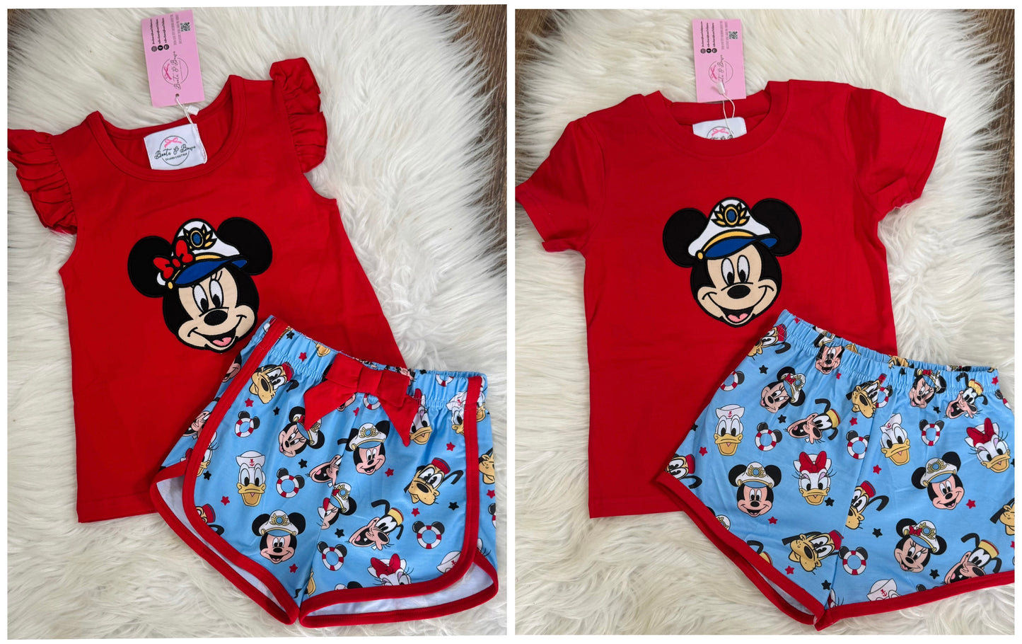 Clubhouse Cruise Shorts Sets
