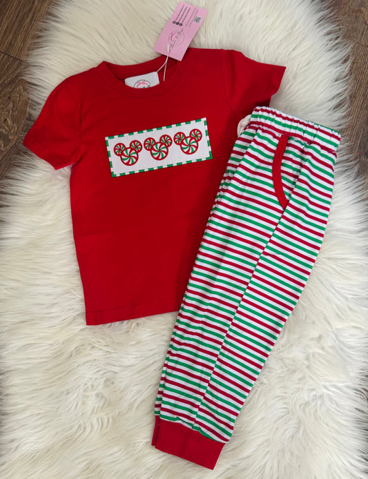 So Very Merry Boys Pants Set