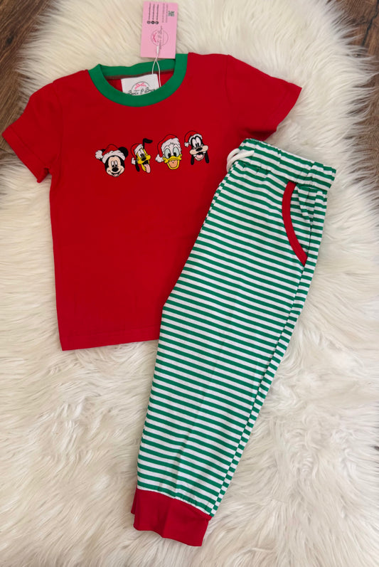 Christmas Pals Boys Pants Set