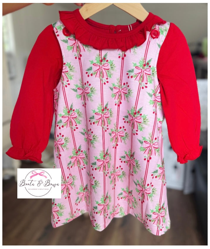 Bows Of Holly Dress Set