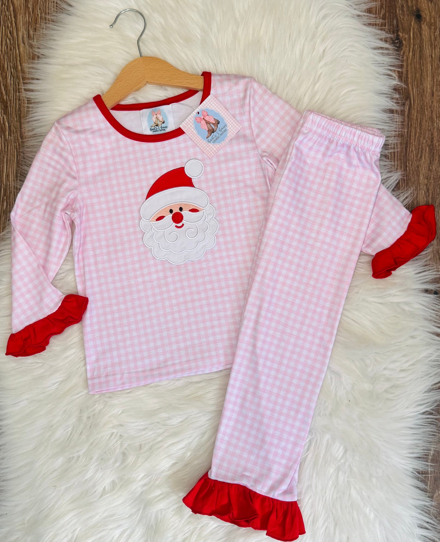 The Night Before Christmas Girls Pajama Set