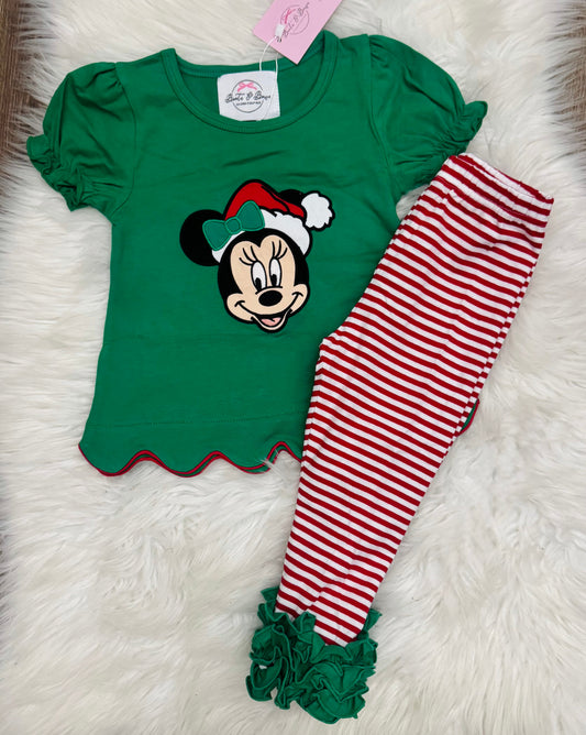 Merry Mouse Girls Pants Set