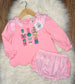 Girls Embroidered Nutcracker Bloomer Set