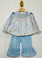 Glory To The Newborn King Smocked Pants Set