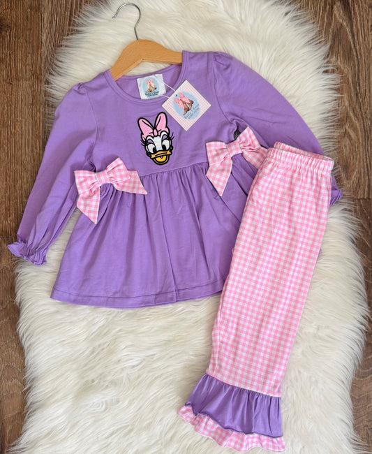 Clubhouse Crew Girls Duck Pants Set