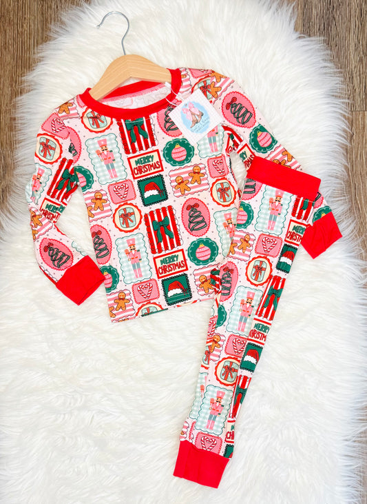 Holly Jolly Darling Bamboo Set