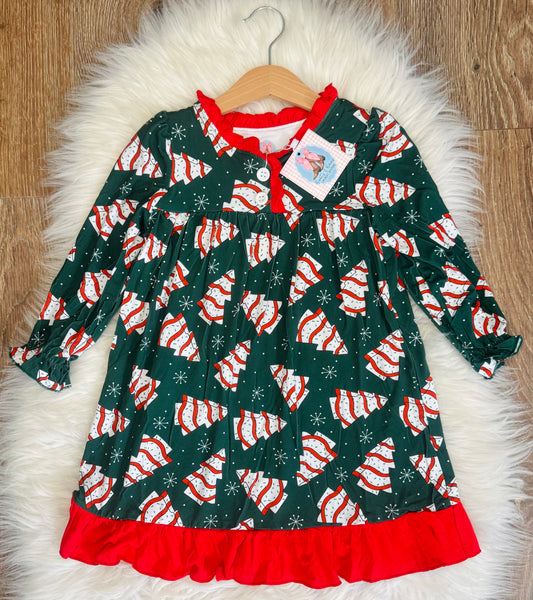 Christmas Cakes Bamboo Gown