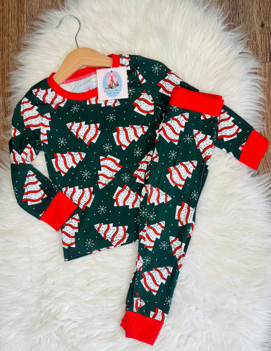 Christmas Cake Bamboo Set