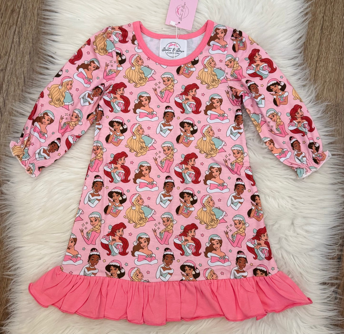 Royal Christmas Pajama Gown