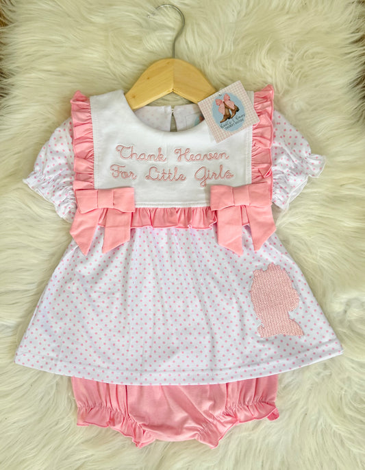 Thank Heaven For Little Girls Bloomer Set