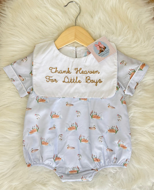 Thank Heaven For Little Boys Bubble