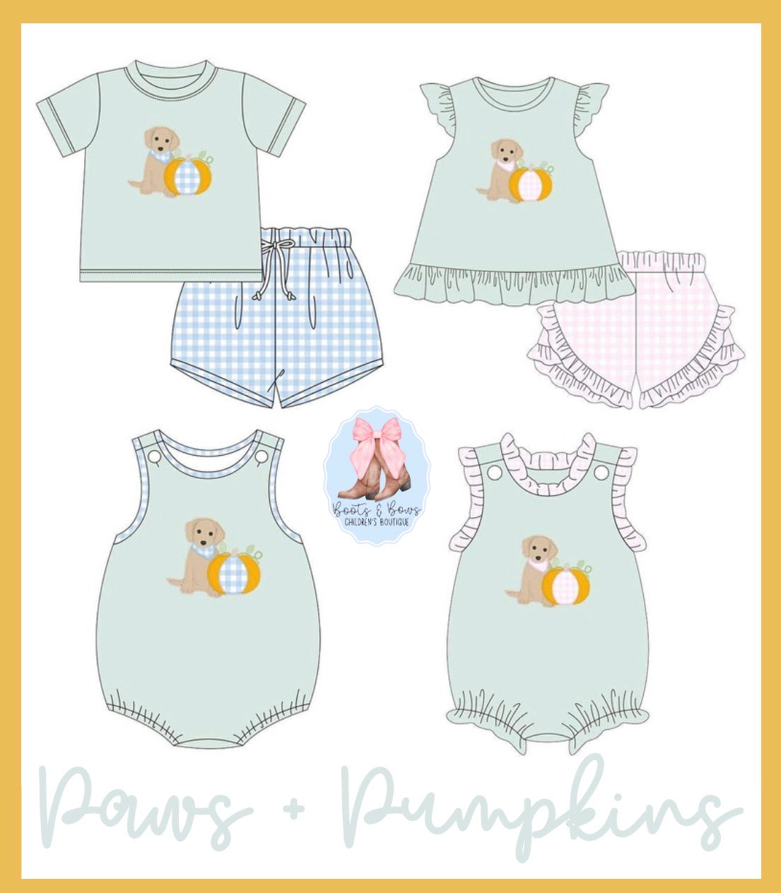 PREORDER 28 - Paws + Pumpkins