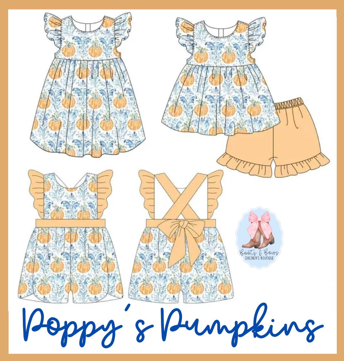 PREORDER 28 - Poppy's Pumpkins