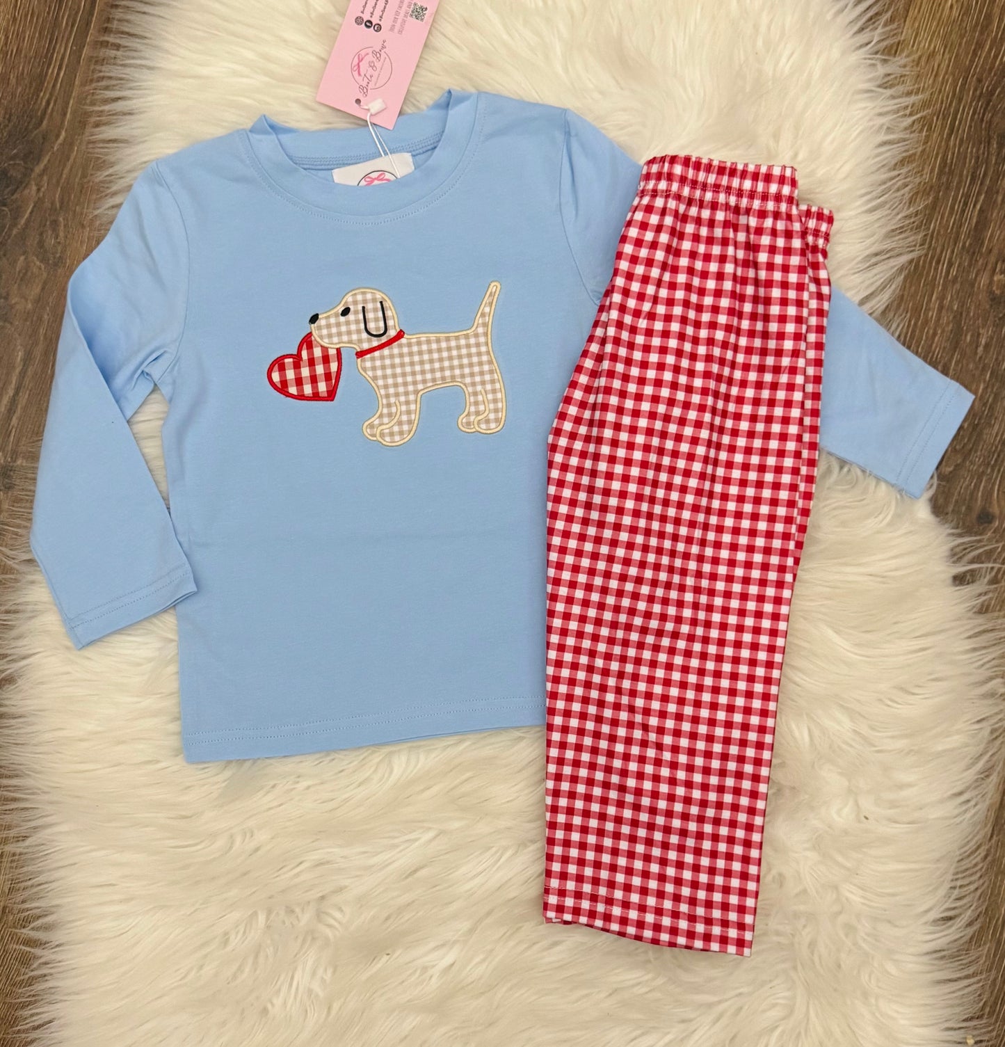 Puppy Love Boys Pants Set
