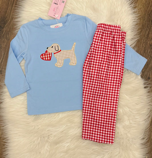 Puppy Love Boys Pants Set