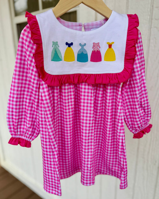 Princess Party Embroidered Dress