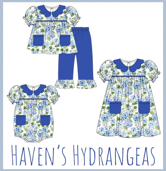 PREORDER 87 - Haven's Hydrangeas