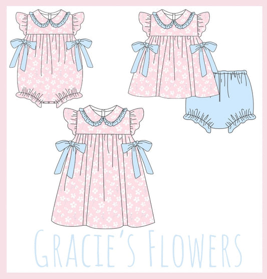 PREORDER 87 - Gracie's Flowers