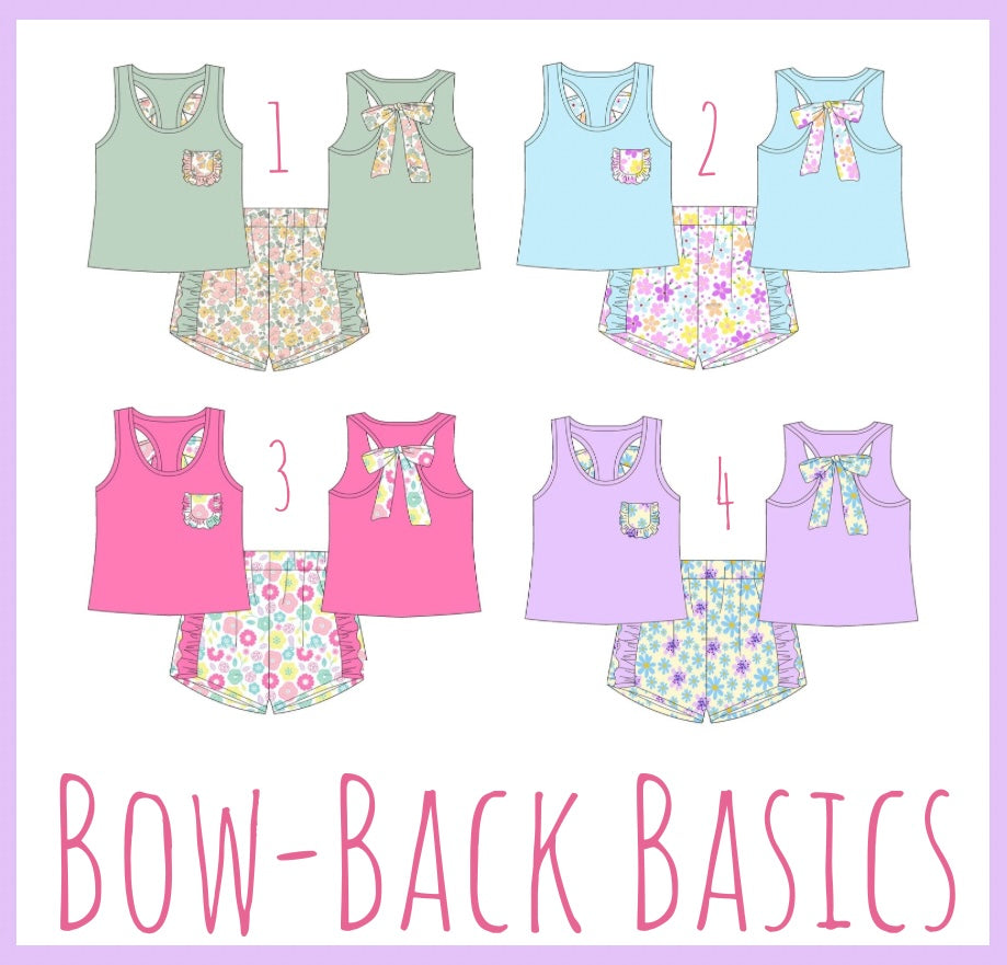 PREORDER 87 -Bow-Back Basics
