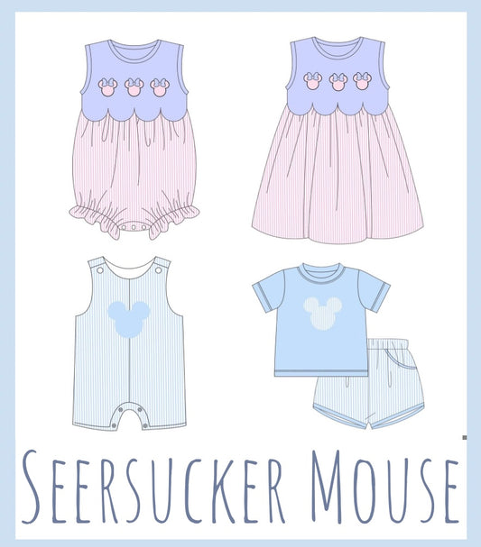 PREORDER 89 - Seersucker Mouse