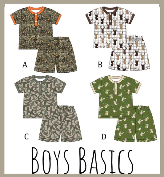 PREORDER 89 - Boys Basics
