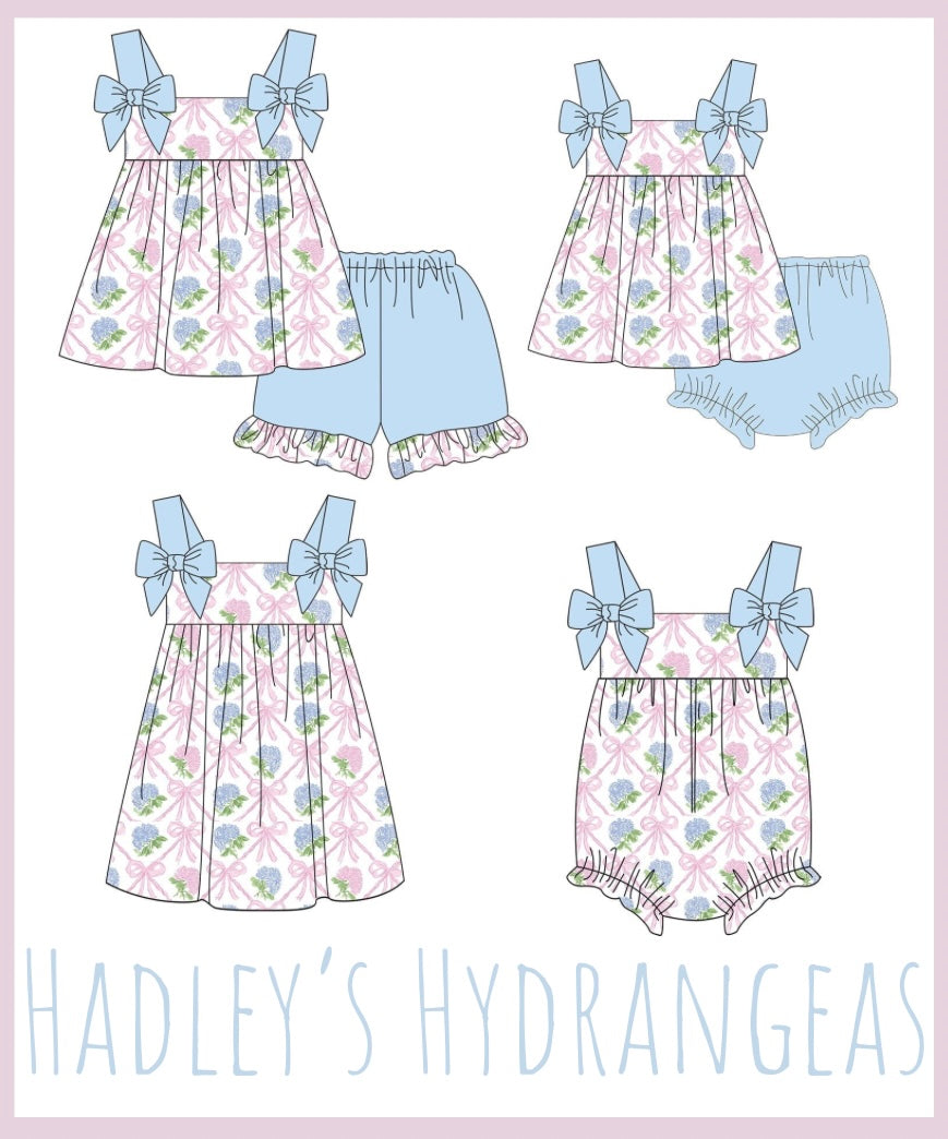 PREORDER 91 - Hadley's Hydrangeas