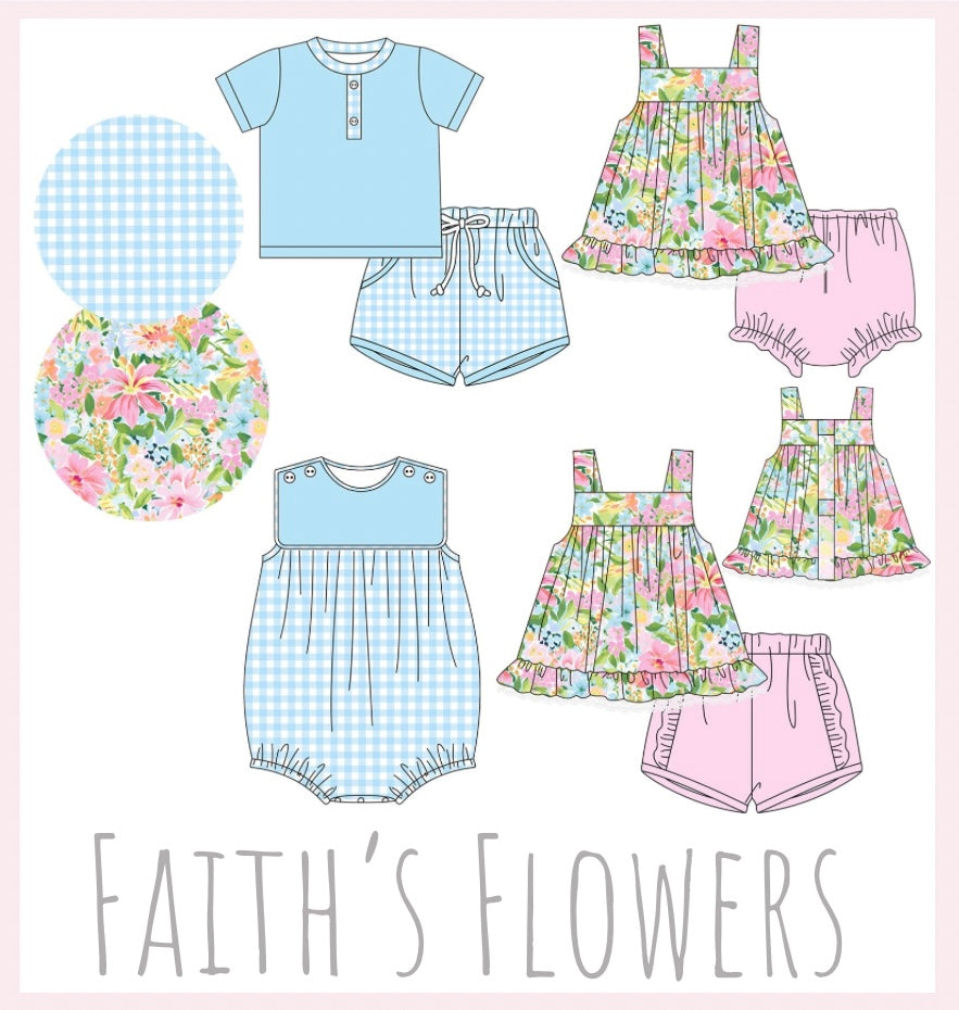 PREORDER 91 - Faith's Flowers