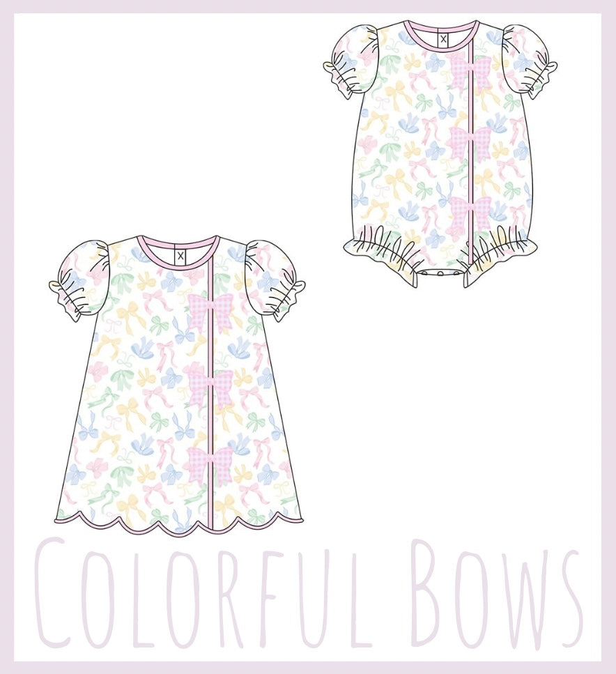 PREORDER 91 - Colorful Bows