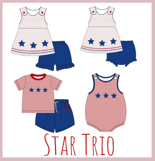 PREORDER 91 - Star Trio