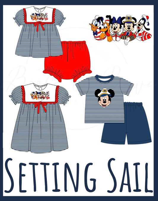 PREORDER 70 - Setting Sail