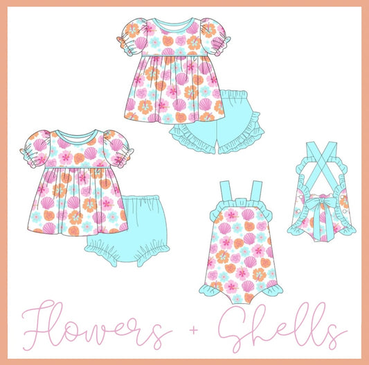PREORDER 01 - Flowers + Shells