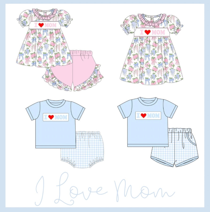 PREORDER 01 - I Love Mom