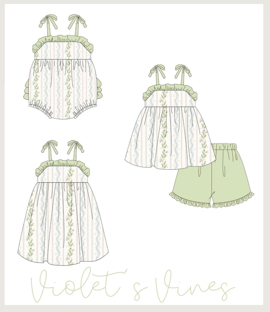 PREORDER 01 - Violet's Vines