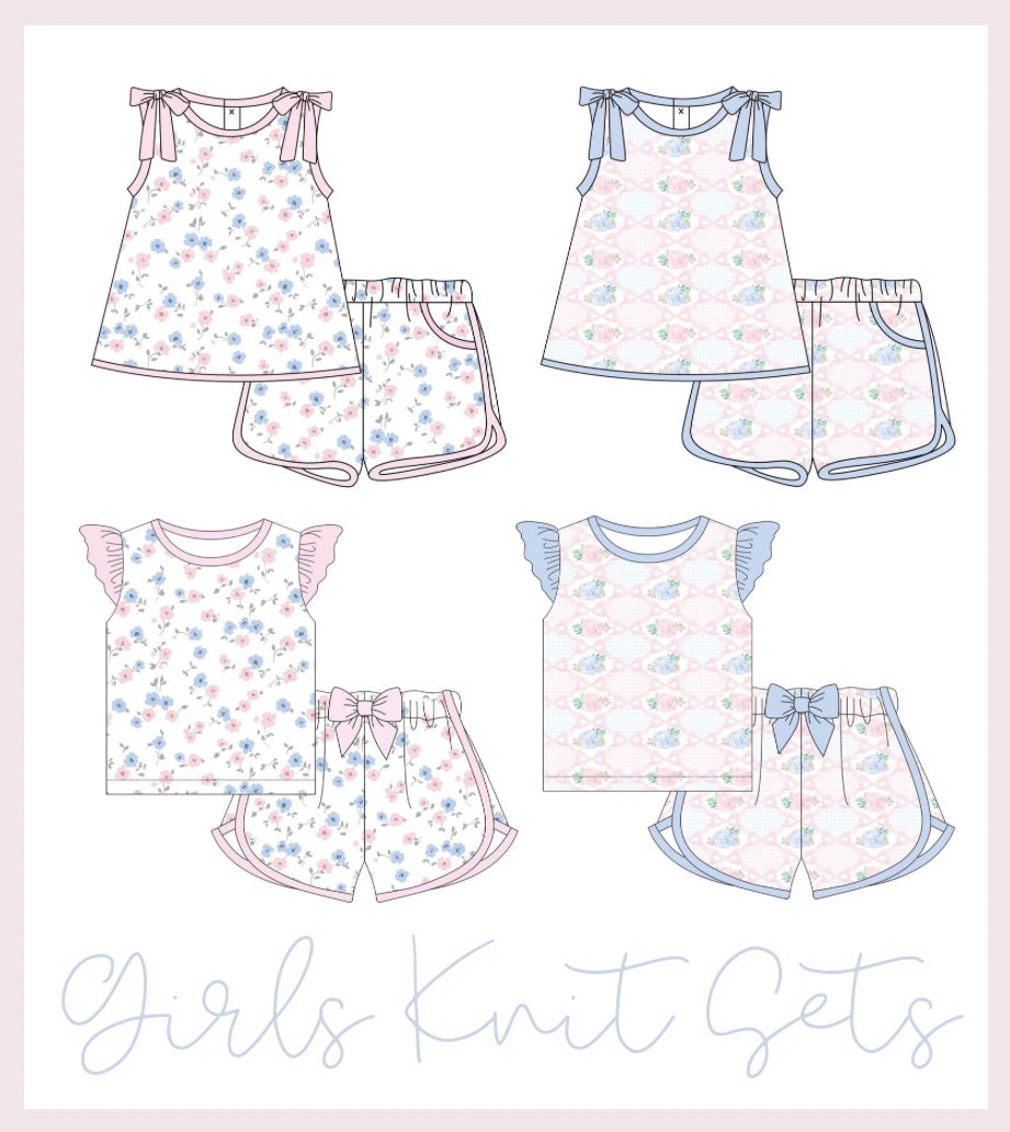 PREORDER 03 - Girls Knit Sets