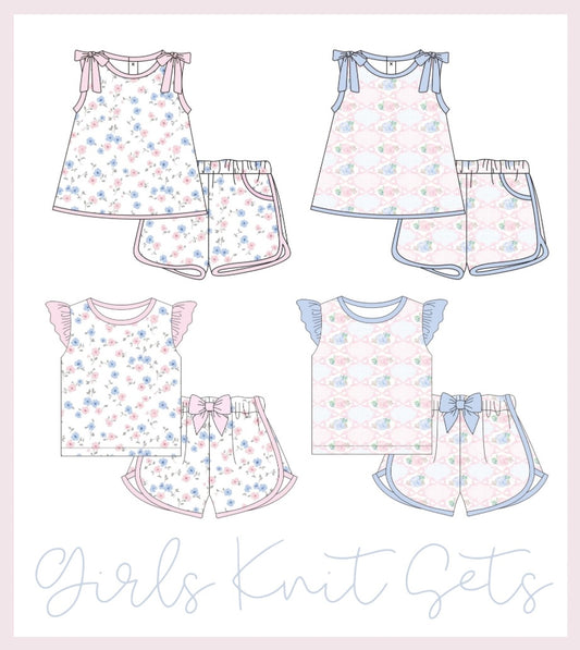 PREORDER 03 - Girls Knit Sets