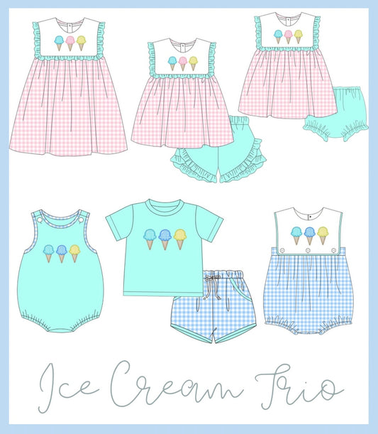 PREORDER 03 - Ice Cream Trio