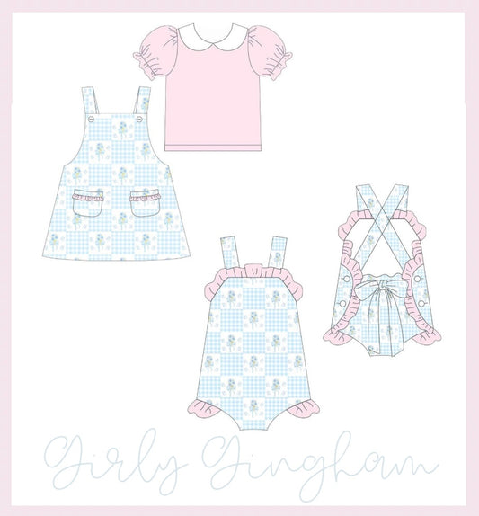 PREORDER 03 - Girly Gingham