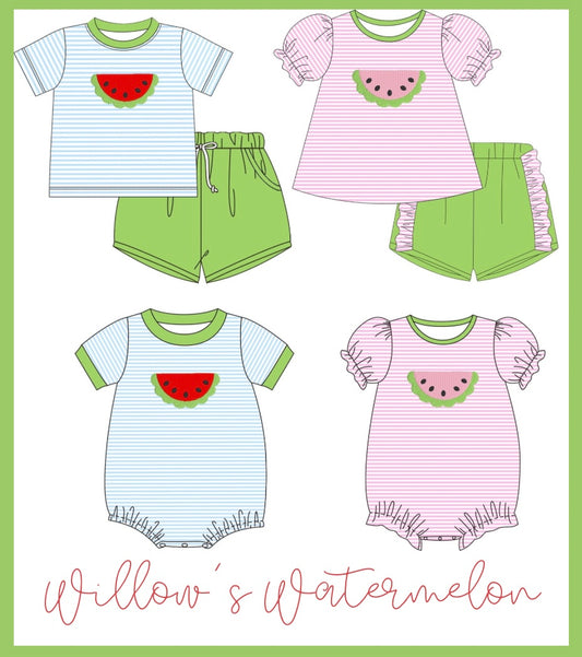 PREORDER 03 - Willow's Watermelon