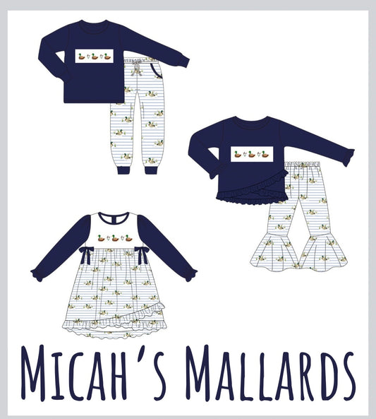 PREORDER 67 - Micah's Mallards