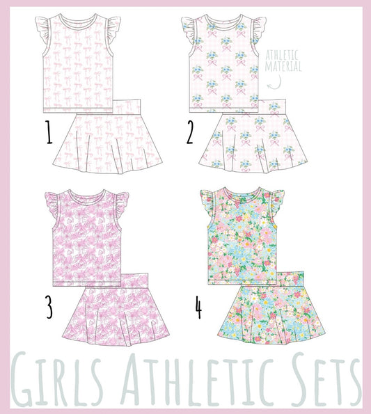 PREORDER 67 - Girls Athletic Sets