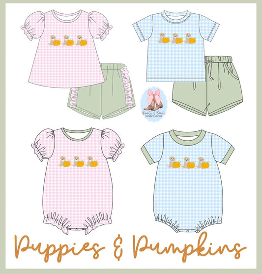 PREORDER 26 - Puppies & Pumpkins