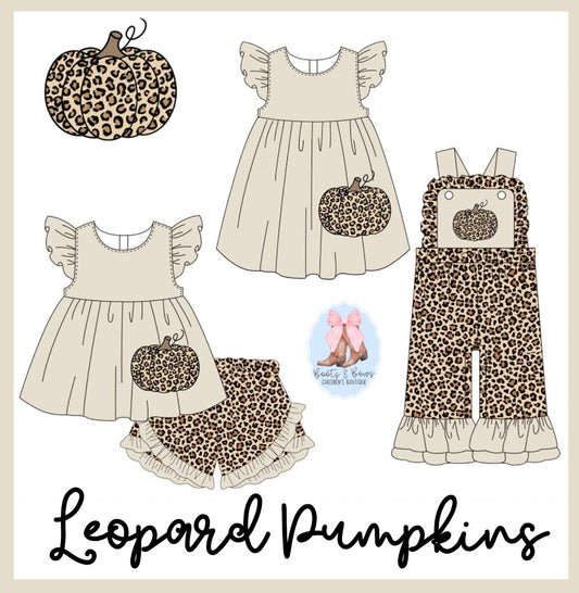 PREORDER 26 - Leopard Pumpkins